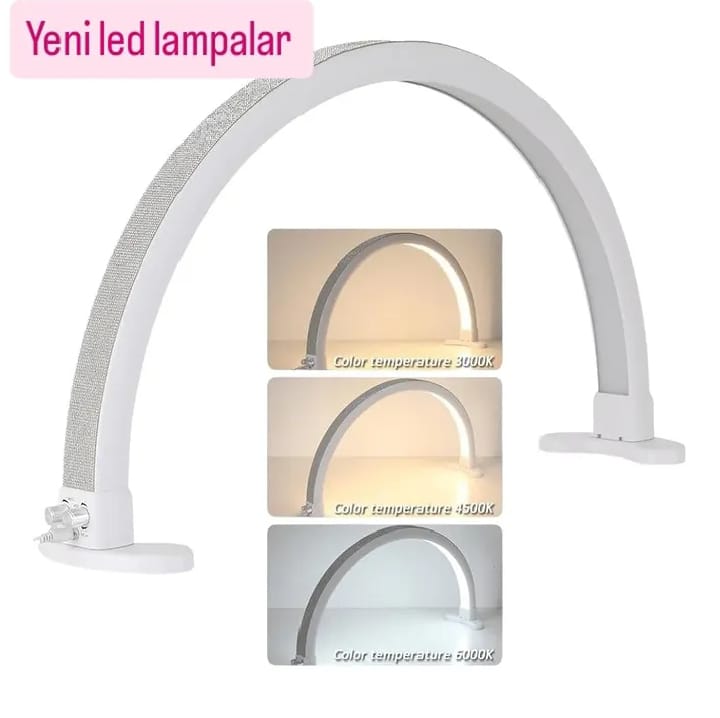 Luna Kavisli Masa LED Lambası